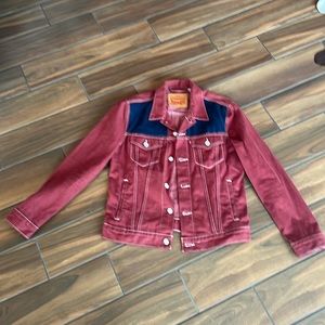 Custom denim Levi jacket worn once.